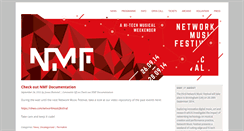 Desktop Screenshot of networkmusicfestival.org